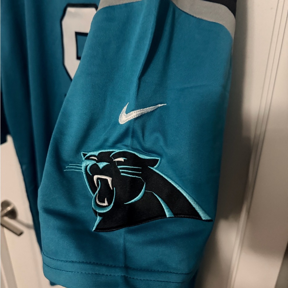 New 4XL Bryce Young Carolina Panthers Blue Jersey - Picture 2 of 9